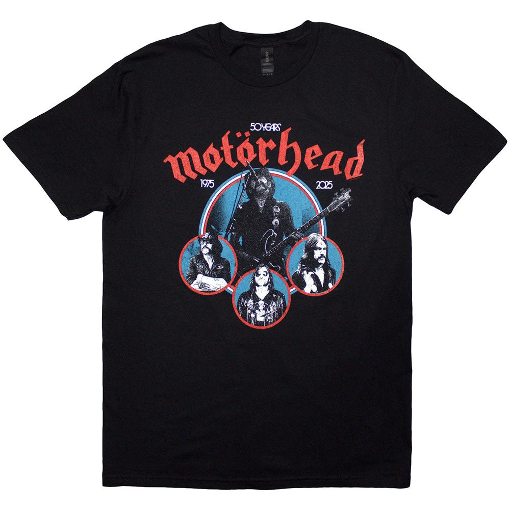 50 Years Lemmy Circles T-shirt(Motorhead 50 Years Lemmy Circles T Shirt 456410) 3 50 Years Lemmy Circles T-shirt(Motorhead 50 Years Lemmy Circles T Shirt 456410)
