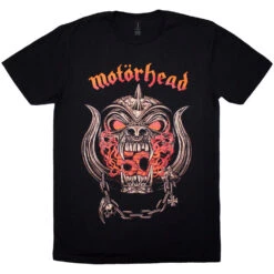 50 Years Warpig Red Gradient T-shirt(Motorhead 50 Years Warpig Red Gradient T Shirt 456411)