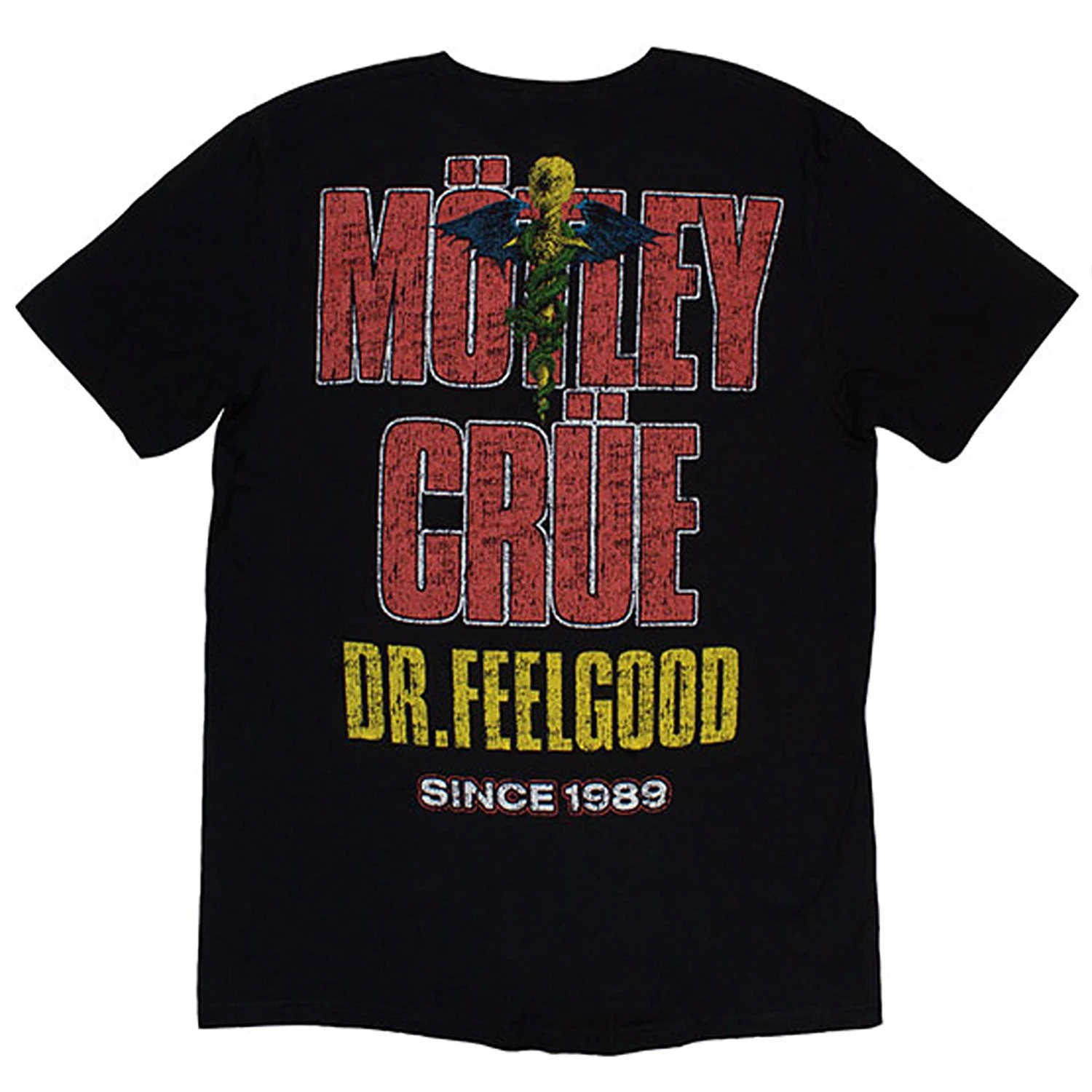 Dr Feelgood Circle Photo 1 T-shirt(Motley Crue Dr Feelgood Circle Photo 1 T Shirt 456446) 4 Dr Feelgood Circle Photo 1 T-shirt(Motley Crue Dr Feelgood Circle Photo 1 T Shirt 456446) - Image 2