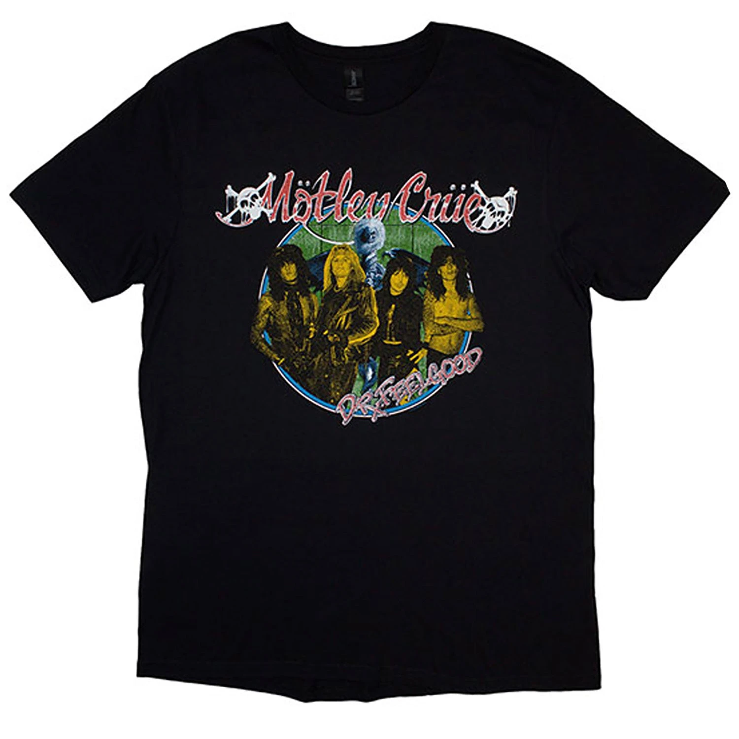 Dr Feelgood Circle Photo 1 T-shirt(Motley Crue Dr Feelgood Circle Photo 1 T Shirt 456446) 3 Dr Feelgood Circle Photo 1 T-shirt(Motley Crue Dr Feelgood Circle Photo 1 T Shirt 456446)