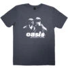 Definitely Maybe Photo Stencil T-shirt(Oasis Definitely Maybe Photo Stencil T Shirt 456515) -ROCABILIA CLOTHING SALE 456515F