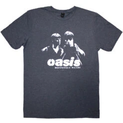 Definitely Maybe Photo Stencil T-shirt(Oasis Definitely Maybe Photo Stencil T Shirt 456515)
