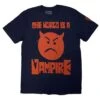 World Is A Vampire T-shirt(Smashing Pumpkins World Is A Vampire T Shirt 456741) -ROCABILIA CLOTHING SALE 456741F