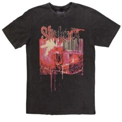 The End, So Far Barcode Stone Wash T-shirt(Slipknot The End So Far Barcode Stone Wash T Shirt 457084)