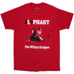 Elephant T-shirt(White Stripes Elephant T Shirt 457153)