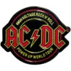 AC/DC High Voltage Rock N Roll Pwr-up World Tour Pewter Pin Badge(Ac Dc High Voltage Rock N Roll Pwr Up World Tour Pewter Pin Badge 457198) -ROCABILIA CLOTHING SALE 457198F