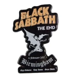 The End Pewter Pin Badge(Black Sabbath The End Pewter Pin Badge 457335)