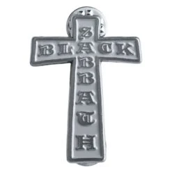 Cross Pewter Pin Badge(Black Sabbath Cross Pewter Pin Badge 457337)
