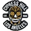 Los Angeles 1988 Pewter Pin Badge(Cypress Hill Los Angeles 1988 Pewter Pin Badge 457355) -ROCABILIA CLOTHING SALE 457355F