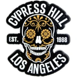 Los Angeles 1988 Pewter Pin Badge(Cypress Hill Los Angeles 1988 Pewter Pin Badge 457355)