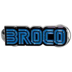 Blue Logo Pewter Pin Badge(Don Broco Blue Logo Pewter Pin Badge 457358)