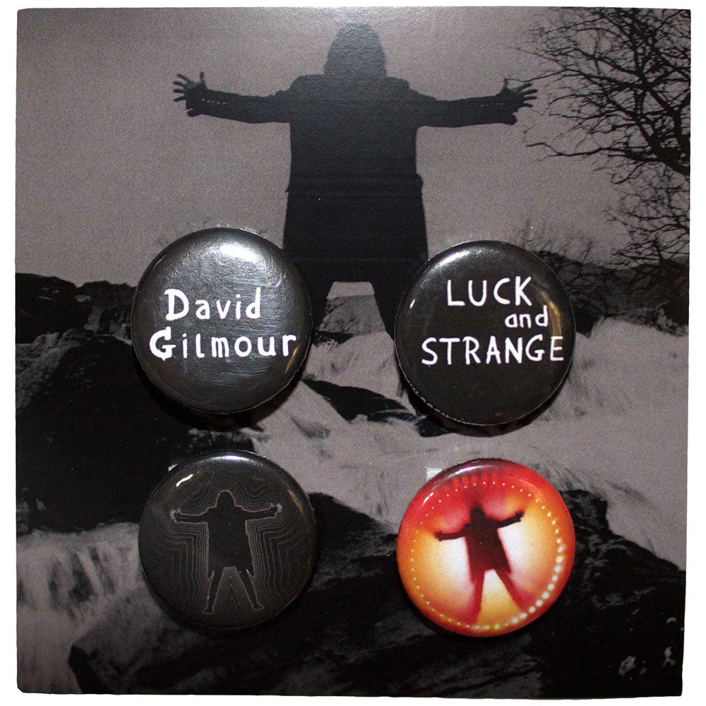 Luck & Strange Pewter Pin Badge(David Gilmour Luck Strange Pewter Pin Badge 457416) 3 Luck & Strange Pewter Pin Badge(David Gilmour Luck Strange Pewter Pin Badge 457416)