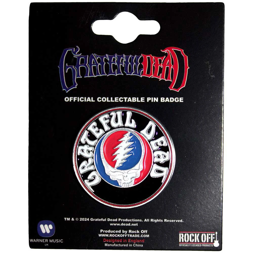 Steal Your Face Logo Pewter Pin Badge(Grateful Dead Steal Your Face Logo Pewter Pin Badge 457447) 3 Steal Your Face Logo Pewter Pin Badge(Grateful Dead Steal Your Face Logo Pewter Pin Badge 457447)