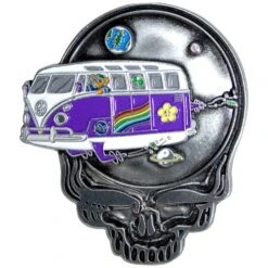 Space Your Face Bus Pewter Pin Badge(Grateful Dead Space Your Face Bus Pewter Pin Badge 457449)