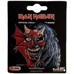 Purgatory Eddie Pewter Pin Badge(Iron Maiden Purgatory Eddie Pewter Pin Badge 457470)