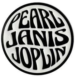 Pearl Emblem Mono Pewter Pin Badge(Janis Joplin Pearl Emblem Mono Pewter Pin Badge 457490)