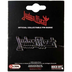 Logo Pewter Pin Badge(Judas Priest Logo Pewter Pin Badge 457494)