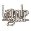 Logo Pewter Pin Badge(Lamb Of God Logo Pewter Pin Badge 457509) -ROCABILIA CLOTHING SALE 457509F