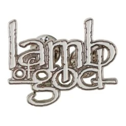Logo Pewter Pin Badge(Lamb Of God Logo Pewter Pin Badge 457509)