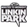 Minutes To Midnight Pewter Pin Badge(Linkin Park Minutes To Midnight Pewter Pin Badge 457512) -ROCABILIA CLOTHING SALE 457512F