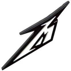 Black & White M Logo Pewter Pin Badge(Metallica Black White M Logo Pewter Pin Badge 457531)