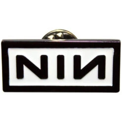 Logo Pewter Pin Badge(Nine Inch Nails Logo Pewter Pin Badge 457554)