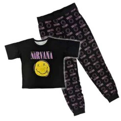 Xerox Smile Pink Loungewear(Nirvana Xerox Smile Pink Loungewear 457560)