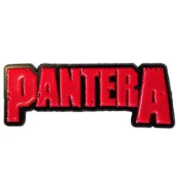 Red Logo Pewter Pin Badge(Pantera Red Logo Pewter Pin Badge 457584)