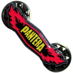 Flames Pewter Pin Badge(Pantera Flames Pewter Pin Badge 457587)