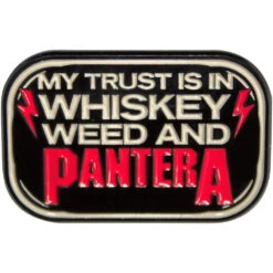 Whiskey Pewter Pin Badge(Pantera Whiskey Pewter Pin Badge 457588)