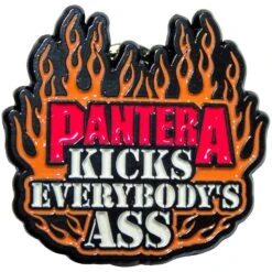 Kicks Pewter Pin Badge(Pantera Kicks Pewter Pin Badge 457590)