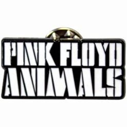Animals Mono Text Logo Pewter Pin Badge(Pink Floyd Animals Mono Text Logo Pewter Pin Badge 457606)