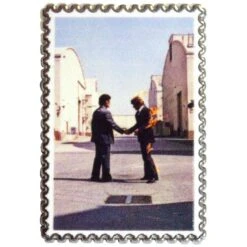 Wish You Were Here Stamp Pewter Pin Badge(Pink Floyd Wish You Were Here Stamp Pewter Pin Badge 457608)