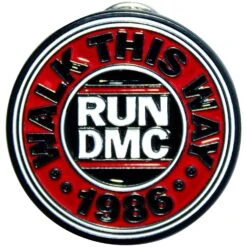 Walk This Way Pewter Pin Badge(Run Dmc Walk This Way Pewter Pin Badge 457653)