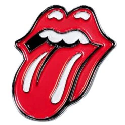 Classic Tongue Large Pewter Pin Badge(Rolling Stones Classic Tongue Large Pewter Pin Badge 457687)