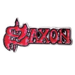Red Logo Pewter Pin Badge(Saxon Red Logo Pewter Pin Badge 457700)