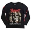 Skeleton Flag Long Sleeve(Slipknot Skeleton Flag Long Sleeve 457718) -ROCABILIA CLOTHING SALE 457718F