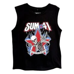 All Killer No Filler Skeleton Mens Tank(Sum 41 All Killer No Filler Skeleton Mens Tank 457768)