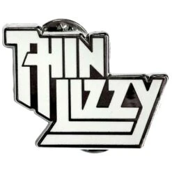 Logo Pewter Pin Badge(Thin Lizzy Logo Pewter Pin Badge 457772)