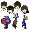 Yellow Submarine Characters Pewter Pin Badge(Beatles Yellow Submarine Characters Pewter Pin Badge 457868)