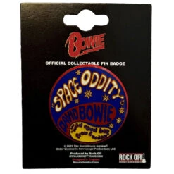 Space Oddity Pewter Pin Badge(David Bowie Space Oddity Pewter Pin Badge 458064)