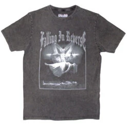 Floating Stone Wash T-shirt(Falling In Reverse Floating Stone Wash T Shirt 458154)