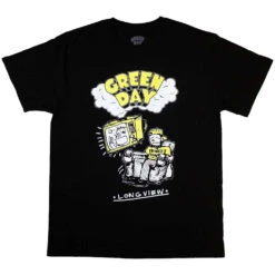 Longview Doodle T-shirt(Green Day Longview Doodle T Shirt 458179)