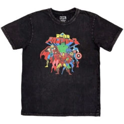 Avengers Japanese Stone Wash T-shirt(Marvel Comics Avengers Japanese Stone Wash T Shirt 458248)