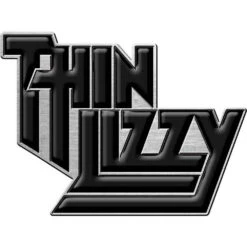 Logo 1 Pewter Pin Badge(Thin Lizzy Logo 1 Pewter Pin Badge 458338)