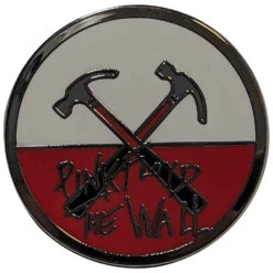 The Wall Hammers Logo Pewter Pin Badge(Pink Floyd The Wall Hammers Logo Pewter Pin Badge 458361)