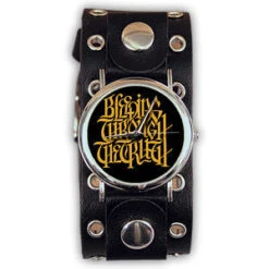 Riveted Holes Cuff Watch(Bleeding Through Riveted Holes Cuff Watch 60936)