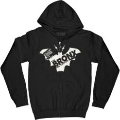 Zippered Hooded Sweatshirt(Bronx Zippered Hooded Sweatshirt 62928)