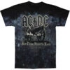 AC/DC Cannon Tie Dye T-shirt(Ac Dc Cannon Tie Dye T Shirt 65166)