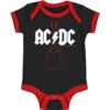 AC/DC Bodysuit(Ac Dc Bodysuit 74629) -ROCABILIA CLOTHING SALE 74629F